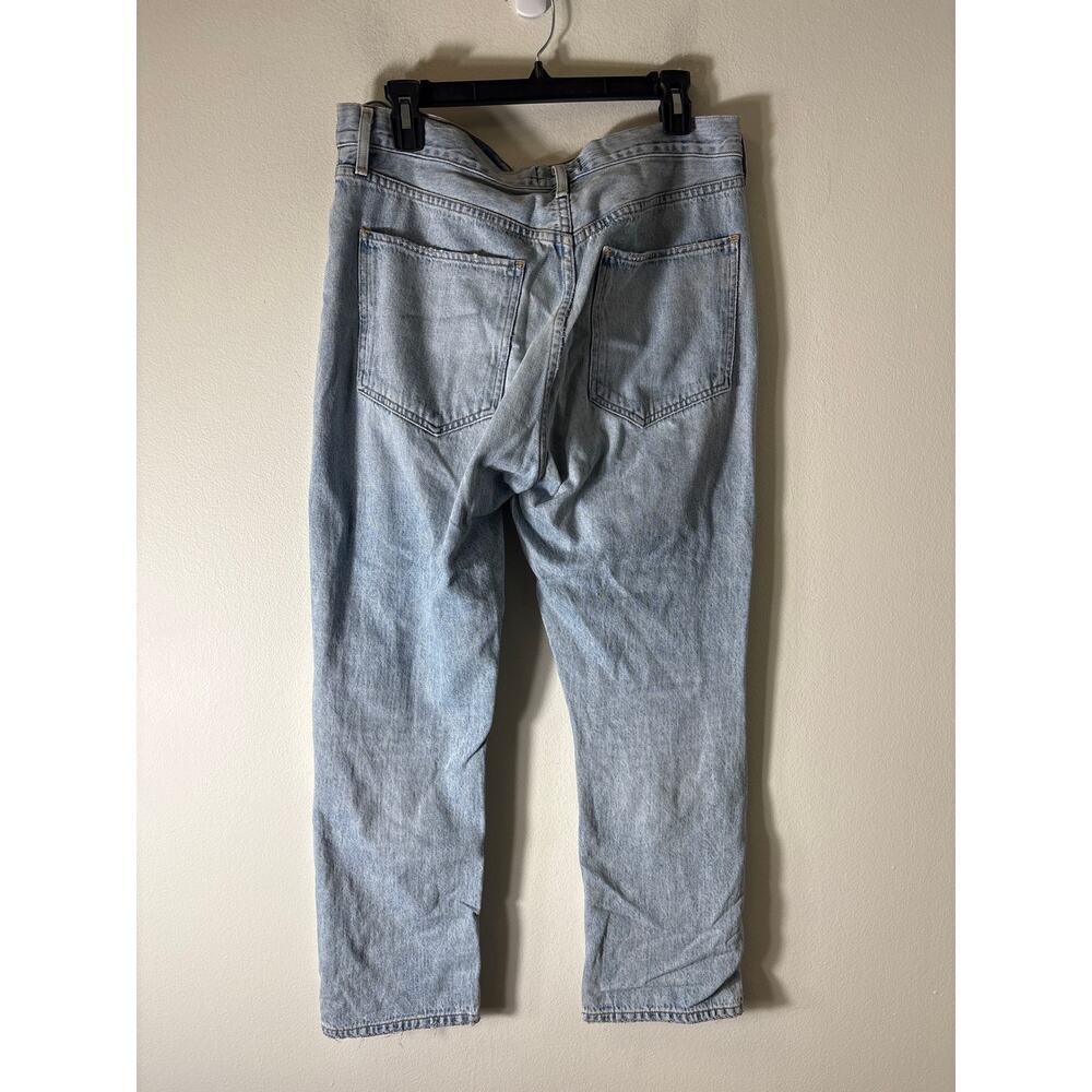 Agolde Riley Button Fly Denim Sz 30 - Picture 3 of 3